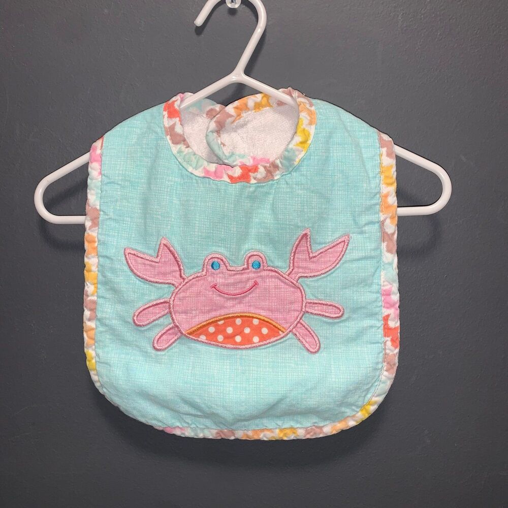 Infant Bib Colorful Crab